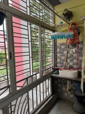 Balcony Image of 830 Sq.ft 2 BHK Apartment / Flat for sale in DC Paul Subarna Bhoomi, Kamardanga Kolkata for Rs. 5600000