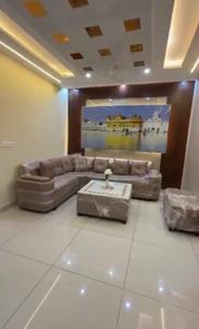 Living Room Image of 600 Sq.ft 3 BHK Apartment / Flat for rent in Aujala Mohali for Rs. 12000