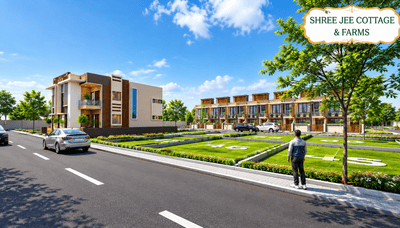 Image of 900 Sq.ft Residential Plot / Land for sale in Braj Shree Ji Cottage And Farms, Bharthia, Vrindavan for Rs. 1800000
