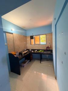 Kitchen Image of 740 Sq.ft 1 BHK Apartment / Flat for rent in GK Silverland Residency Phase 1, Ravet Pune for Rs. 17000