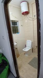 Bathroom Image of 150 Sq.ft 1 RK Independent House for rent in D Group Employees Layout Bengaluru for Rs. 5000