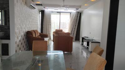Living Room Image of 1800 Sq.ft 3 BHK Apartment / Flat for rent in Kesar Harmony, Kharghar Navi Mumbai for Rs. 95000