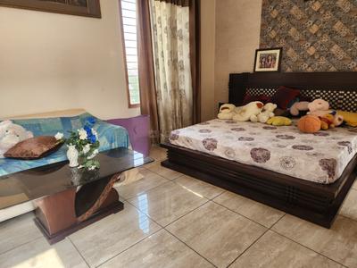 Bedroom Image of 1200 Sq.ft 1 BHK Independent House for rent in Model Town Panipat for Rs. 9100