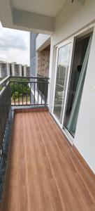 Balcony Image of 1695 Sq.ft 3 BHK Apartment / Flat for rent in United Sai Green Woods Phase 1, Kadugodi Bengaluru for Rs. 52000
