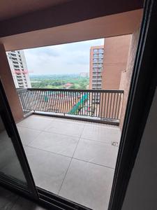 Balcony Image of 2205 Sq.ft 3 BHK Apartment / Flat for rent in Keshvam Skycity, Koba Gandhinagar for Rs. 25000