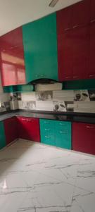 Kitchen Image of 2200 Sq.ft 3 BHK Villa for rent in Sanjeeva Town, New Town Kolkata for Rs. 65000