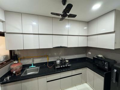 Kitchen Image of 1250 Sq.ft 2 BHK Apartment / Flat for rent in Jagatpur Ahmedabad for Rs. 35000