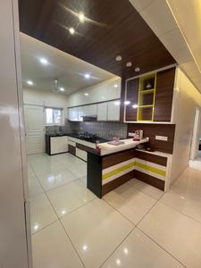 Kitchen Image of 2960 Sq.ft 4 BHK Apartment / Flat for sale in Nilamber Bellissimo II, Bhayli Vadodara for Rs. 20000000