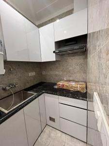 Kitchen Image of 960 Sq.ft 1 BHK Builder Floor for rent in Amausi Lucknow for Rs. 16500