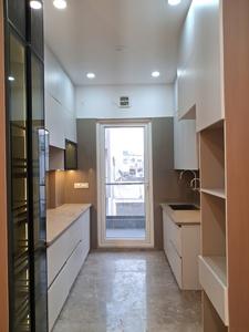 Kitchen Image of 1350 Sq.ft 3 BHK Builder Floor for rent in Paschim Vihar New Delhi for Rs. 50000