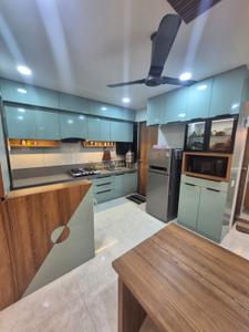 Kitchen Image of 1890 Sq.ft 3 BHK Apartment / Flat for sale in Shashwat Heights, Sabarmati Ahmedabad for Rs. 13500000