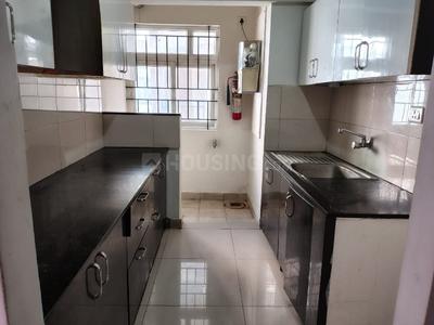 Kitchen Image of 1082 Sq.ft 3 BHK Apartment / Flat for rent in Provident Sunworth City, Kambipura Bengaluru for Rs. 25000