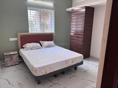 Bedroom Image of 650 Sq.ft 1 BHK Apartment / Flat for rent in Kadubeesanahalli Bengaluru for Rs. 26000
