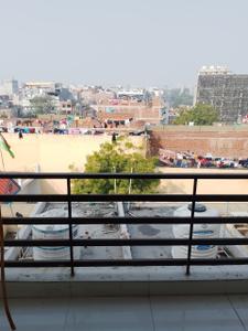 Balcony Image of 850 Sq.ft 2 BHK Builder Floor for rent in Sector 62A Noida for Rs. 22000