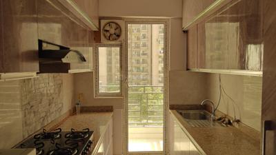 Kitchen Image of 1200 Sq.ft 3 BHK Apartment / Flat for rent in Patel Neotown, Noida Extension Greater Noida for Rs. 32000