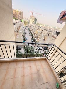 Balcony Image of 1140 Sq.ft 3 BHK Apartment / Flat for rent in Amrapali Enchante, Noida Extension Greater Noida for Rs. 20000