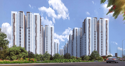 Image of 1320 Sq.ft 2 BHK Apartment / Flat for rent in Manikonda, Hyderabad for Rs. 55000