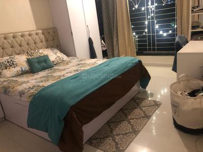 Bedroom Image of 680 Sq.ft 1 BHK Apartment / Flat for rent in Jasmine, Sundervan Park, Thane West Thane for Rs. 32000