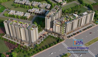 Image of 722 Sq.ft 1 BHK Apartment / Flat for sale in Super Corridor, Indore for Rs. 3754400