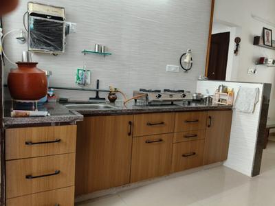 Kitchen Image of 1125 Sq.ft 2 BHK Apartment / Flat for sale in Prahlad Nagar Ahmedabad for Rs. 7750000