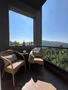 Balcony Image of 820 Sq.ft 1 BHK Apartment / Flat for sale in The Whispering Pines , Patta Solan for Rs. 7800000