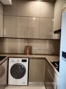 Kitchen Image of 550 Sq.ft 1 BHK Apartment / Flat for sale in One Hiranandani Park, Thane West Thane for Rs. 12999999