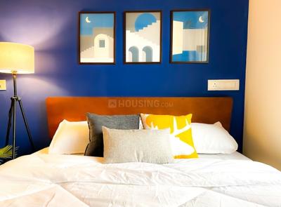 Bedroom Image of 1233 Sq.ft 3 BHK Apartment / Flat for rent in Abhyuday Abhuday Heights, Sherpura Bharuch for Rs. 15000