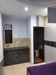 Kitchen Image of 350 Sq.ft 1 RK Builder Floor for rent in Sector 57 Gurgaon for Rs. 22000