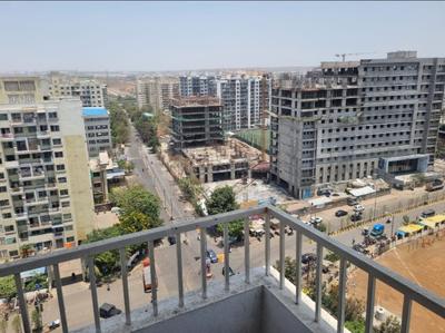 Balcony Image of 940 Sq.ft 2 BHK Apartment / Flat for rent in Swastik Hometown, Chikhali Pune for Rs. 20000