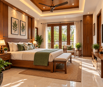 Bedroom Image of 2500 Sq.ft 4 BHK Independent House for sale in Guruvayur Thrissur for Rs. 15500000
