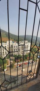 Balcony Image of 1017 Sq.ft 2 BHK Apartment / Flat for rent in Mantri Serene, Goregaon East Mumbai for Rs. 51000