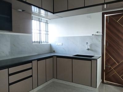 Kitchen Image of 1500 Sq.ft 3 BHK Apartment / Flat for rent in Yoga Sai Srikaram, Kaggadasapura Bengaluru for Rs. 60000