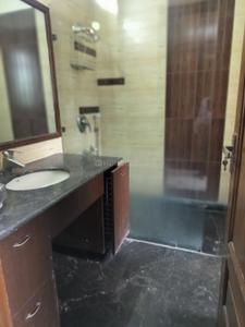 Bathroom Image of 4150 Sq.ft 4 BHK Builder Floor for rent in Hauz Khas New Delhi for Rs. 245000