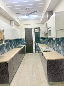 Kitchen Image of 2200 Sq.ft 3 BHK Builder Floor for rent in Sector 46 Gurgaon for Rs. 48000