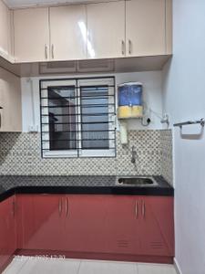 Kitchen Image of 887 Sq.ft 2 BHK Apartment / Flat for rent in Urbanrise Revolution One, Padur Chennai for Rs. 30000