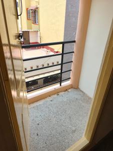 Balcony Image of 550 Sq.ft 1 BHK Builder Floor for rent in Kaggadasapura Bengaluru for Rs. 15000