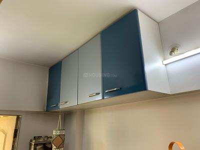 Kitchen Image of 550 Sq.ft 1 BHK Apartment / Flat for rent in Cosmos Orchid, Kasarvadavali Thane for Rs. 28000