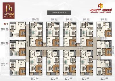 Image of 1470 Sq.ft 3 BHK Apartment / Flat for sale in Jayam Heights, Kurmannapalem, Visakhapatnam for Rs. 5590000