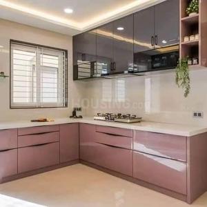 Kitchen Image of 1500 Sq.ft 3 BHK Apartment / Flat for rent in Estate Eco Symphony, Jai Prakash Nagar Ranchi for Rs. 40000