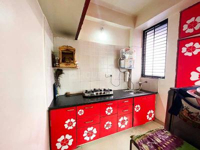 Kitchen Image of 630 Sq.ft 1 BHK Apartment / Flat for sale in Nikol Ahmedabad for Rs. 2650000