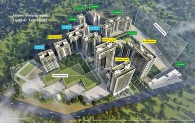 Image of 1204 Sq.ft 2.5 BHK Apartment / Flat for sale in Kolte Patil Little Earth, Kiwale, Pune for Rs. 9000000