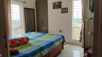 Bedroom Image of 1100 Sq.ft 3 BHK Apartment / Flat for sale in Rishi Pranaya , Rajarhat Kolkata for Rs. 13000000