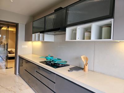 Kitchen Image of 1365 Sq.ft 2 BHK Apartment / Flat for sale in Adani Atelier Greens, Mundhwa Pune for Rs. 18500000