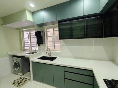 Kitchen Image of 2150 Sq.ft 4 BHK Apartment / Flat for rent in Pratham Bluets, New Alkapuri Vadodara for Rs. 60000