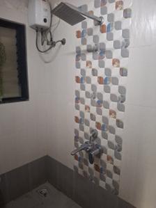 Bathroom Image of 670 Sq.ft 1 BHK Apartment / Flat for rent in Sai Laxmi Galaxy, Kalas Pune for Rs. 22000