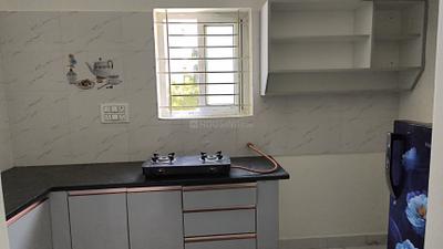 Kitchen Image of 700 Sq.ft 1 BHK Builder Floor for rent in Mahadevapura Bengaluru for Rs. 28500
