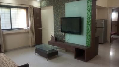 Living Room Image of 850 Sq.ft 2 BHK Apartment / Flat for rent in Kothrud Pune for Rs. 45000