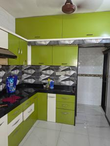 Kitchen Image of 520 Sq.ft 1 BHK Apartment / Flat for rent in Mulund East Mumbai for Rs. 30000