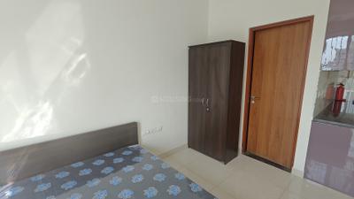 Bedroom Image of 568 Sq.ft 1 RK Apartment / Flat for rent in Paradise At Brigade Cornerstone Utopia, Varthur Bengaluru for Rs. 30000