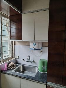 Kitchen Image of 1500 Sq.ft 3 BHK Builder Floor for rent in New Town Kolkata for Rs. 40000